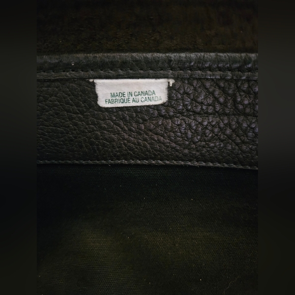 Roots Vintage Portfolio Bag // Pebbled Leather. 1980s. 17x14 Inches - Picture 13 of 15